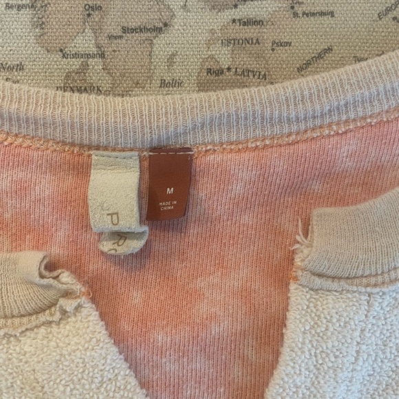 Anthropologie Pilcro Desert Intarsia Sweater Tee Size Medium - Picture 5 of 11